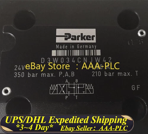 Expedited Shipping Parker D3W034CNJW42 Hydraulic valve