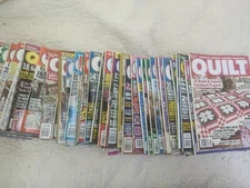 quilt magazine back issues ideas patterns