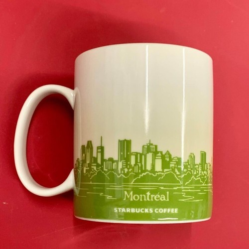 TAZZA STARBUCKS MONTREAL 2012 Canada Global Icon City grande 16 oz tazza caffè NUOVA - Foto 2 di 10