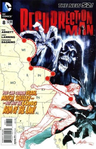 Resurrection Man (2nd Series) #8 NM 9.4 2012  Rafael Albuquerque Cover - Picture 1 of 1