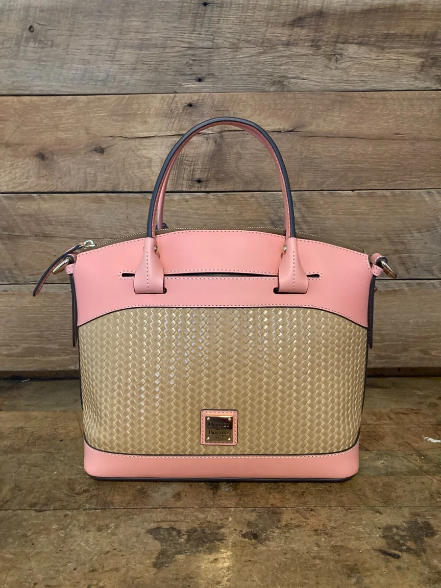 Dooney & bourke cheap beacon woven domed satchel