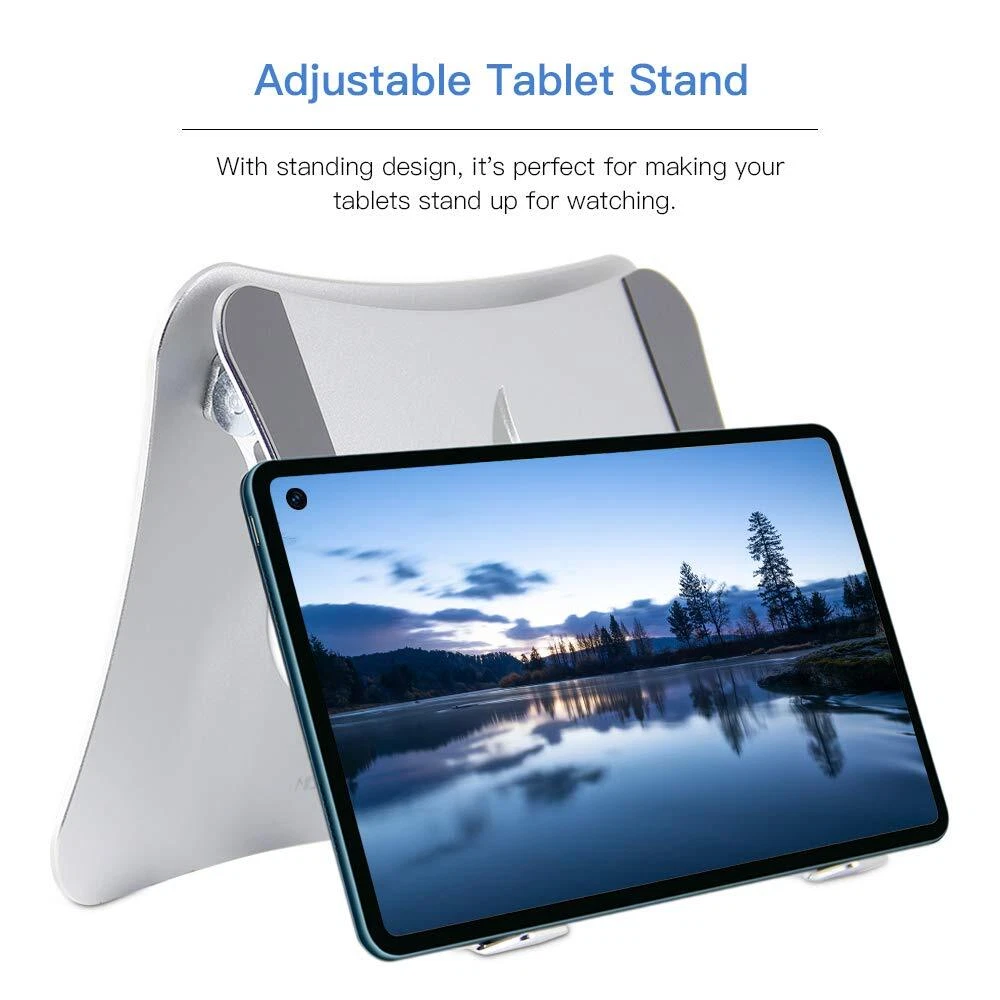 Laptop Stand, Ergonomic Adjustable Laptop Stand, 2 in 1 Computer Stand Tablet...