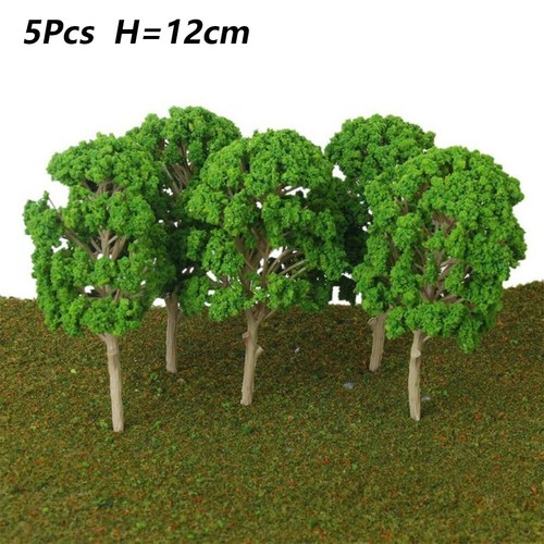 5*Tree Model Train Railroad Diorama Scenery Park Landscape DIY HO OO Scale - Picture 3 of 6