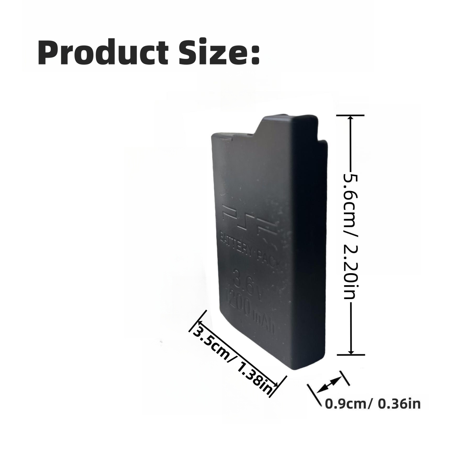 Rechargeable Battery For Sony PSPS110 PSP 2001 3001 1200mAh 3.6V PSP