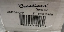 Alno A9420-8-CHP Vita Bella Modern 8" Center to CenterDiamond Knurled,Champagne