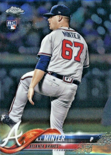 Topps 2018 base refractor cromado prisma rosa sepia individuales - Imagen 115 de 237