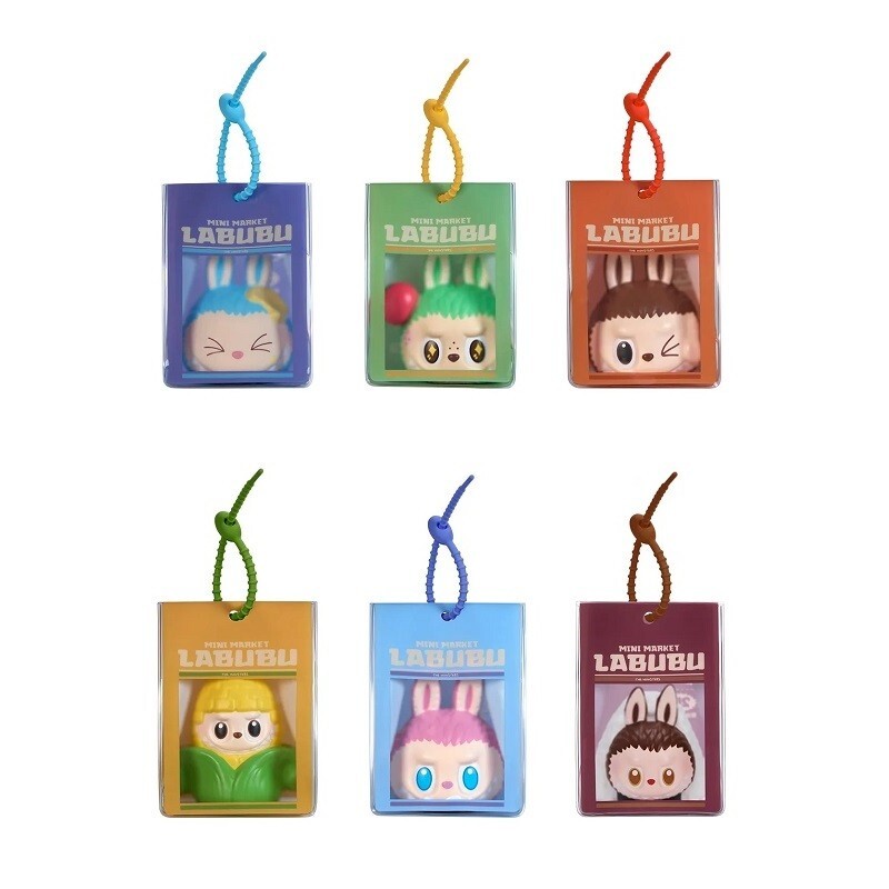 POPMART LABUBU WackyMart ぬいぐるみペンダント　2個 Labubu Wacky Mart ぬいぐるみペンダント 2点セット - メルカリ