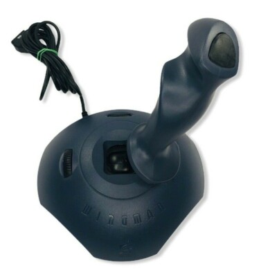 Logitech Wingman Joystick 3001 Serial for PC Mac Gaming Flight Stick
