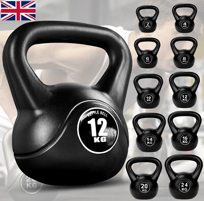 FK SPORTS 2-24kg Vinyl Kettlebell Hantelset Kettlebells Training Home Fitness Workout Gym