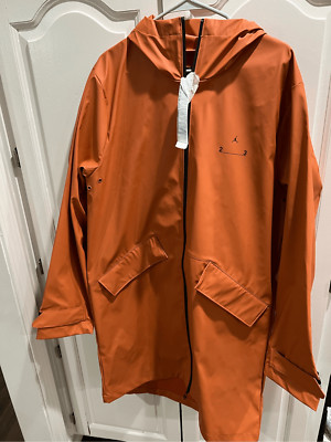 NWT Nike Jordan 23 Engineered Rain Trench Jacket Rust Oxide DV7699-872 Men's L