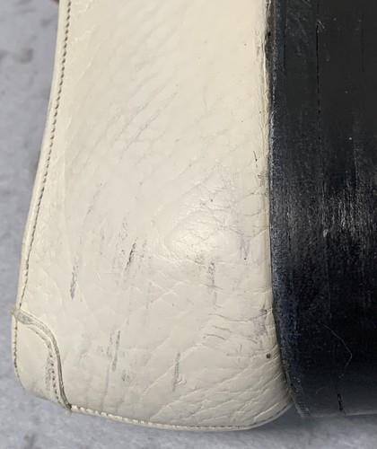 1970s Allen Edmonds Shoes Men’s 8.5 D Ostendo White Monks Strap Miami Leather - Imagen 17 de 20