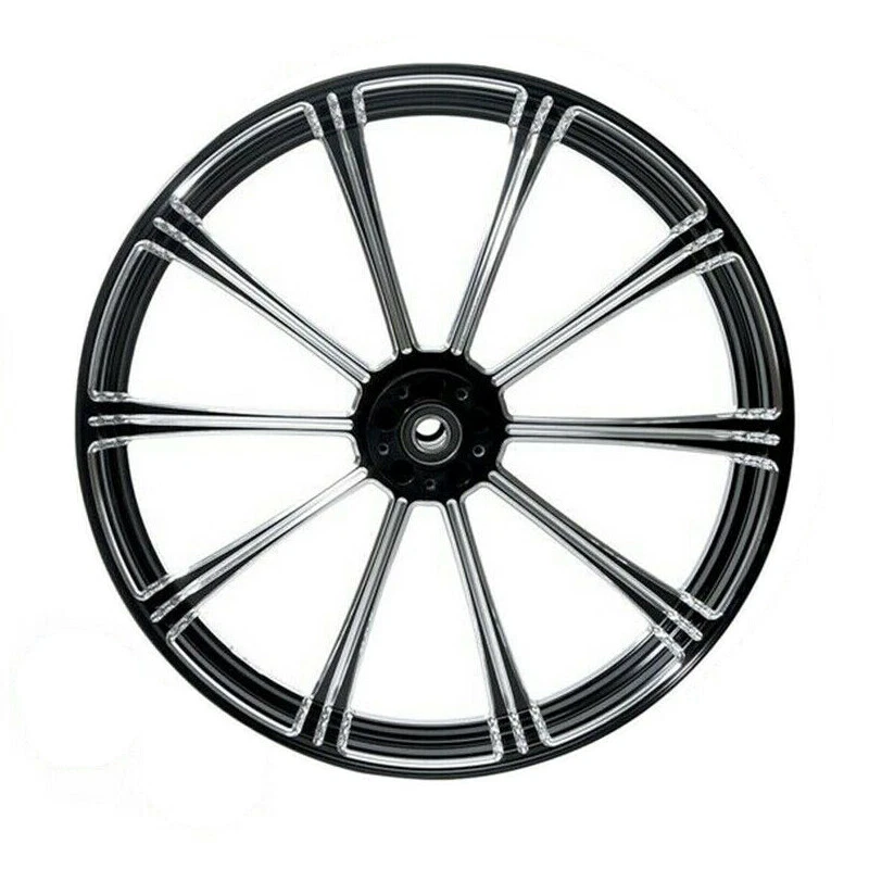 23-дюймовый передний обод колеса двойная дисковая ступица подходит для Harley Touring Road King без ABS 08-24 - Изображение 2 из 4