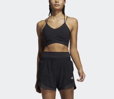NWT Women's Adidas Longline Yoga Medium Support Sports Bra L MSRP 60