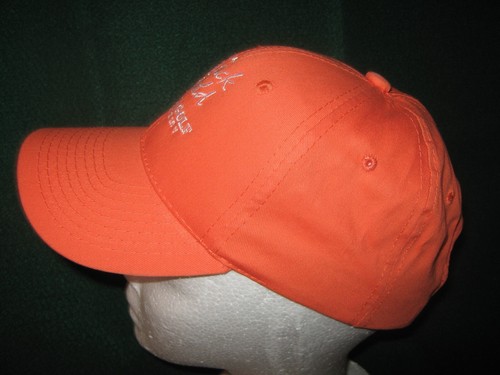 BLACK GOLD Junior Golf Academy ORANGE Cap YOUTH Size Adjustable w/(2)Merit Pins - Picture 3 of 7