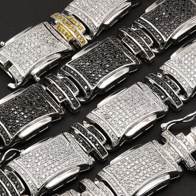 Stainless Steel CZ Bracelet LIFE TIME No tarnish