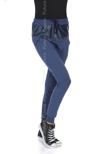 Ladies Harem Baggy Pants Skinny Trousers Street Slim Bottoms Sizes 8-14 FT2259 - Picture 7 of 9