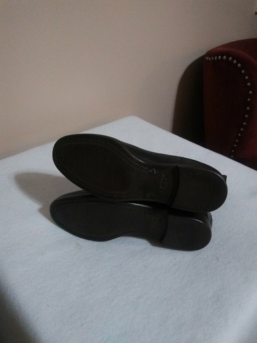 UGG W JO BOOT Black Leather boots size 5 - Picture 7 of 7