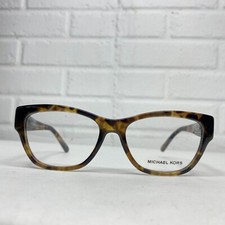 MICHAEL KORS MK4037 Lavender Orchard 3210 Havana Brown Eyeglasses 53-16 H2556