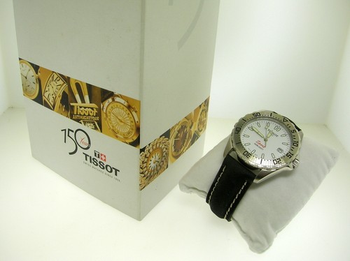 TISSOT SPORT DIVE WATCH 100 METERS WORLD WRESTLING CHAMPIONSHIP- BRAND NEW + BOX - Picture 2 of 10