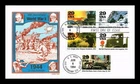 DR JIM STAMPS US COVER WWII D-DAY 50TH ANNIVERSARY FDC COMBO GAMM CACHET