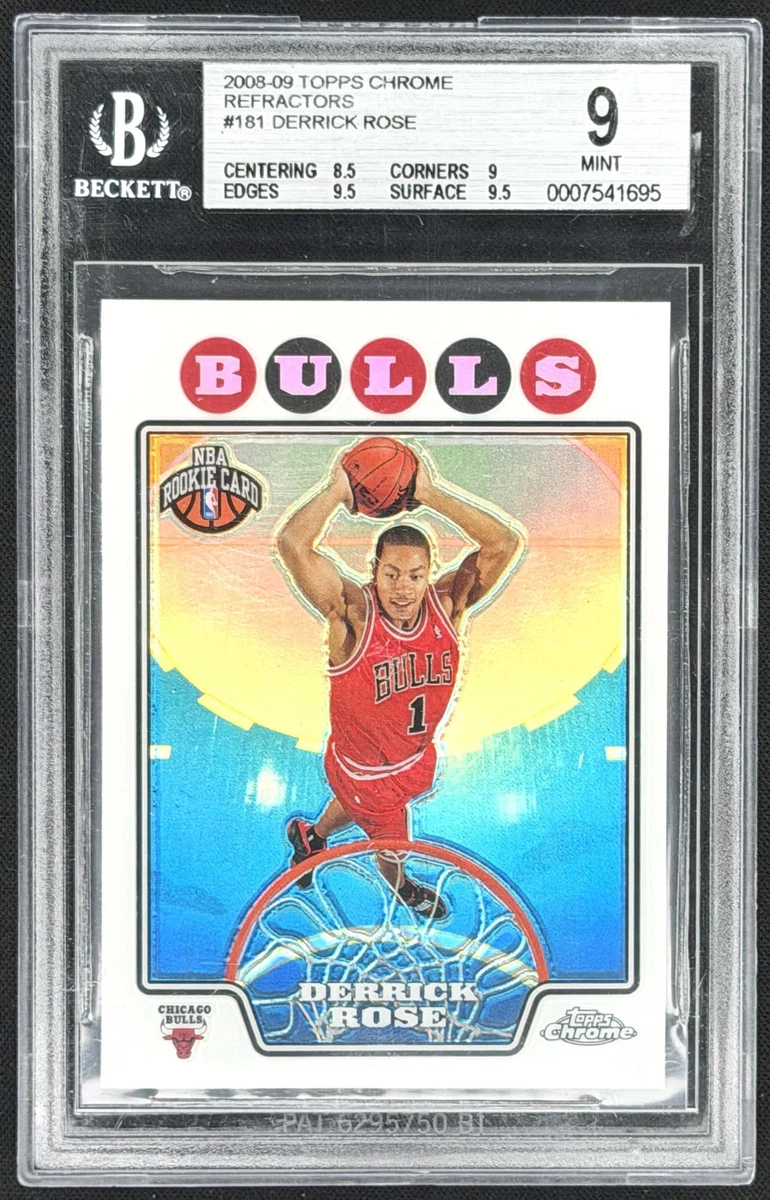 Topps Derrick Rose Basketball Rookie Sports Trading Cards