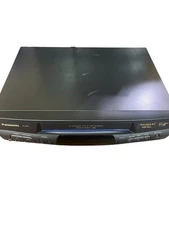 Panasonic PV-8451 Blue Line 4 Head VCR Plus Omnivision VHS Remote Tested