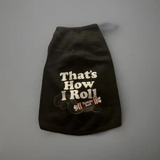 Dog Cat Shirt Top Black Tootsie Funny S Novelty Small