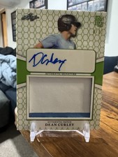 Dean Curley 2023 Leaf Perfect Game RPA Top Prospect Patch RC Auto #/10 Guardians