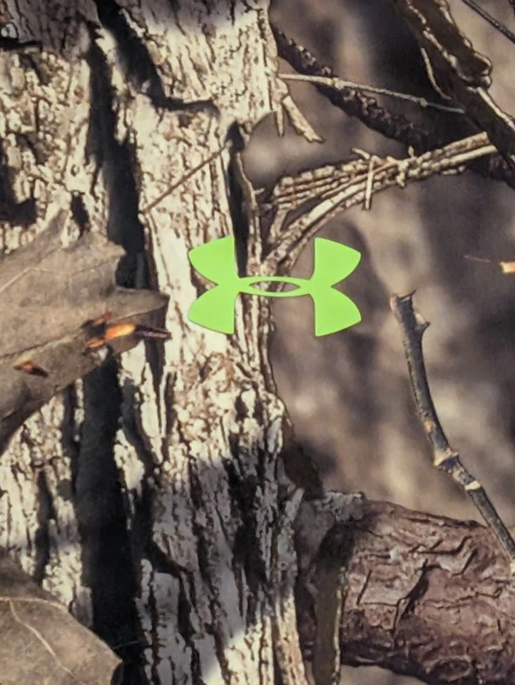 Mens Under Armour Coldgear Infrared Fitted Forest Camo Mock Neck L - Image 4 of 4