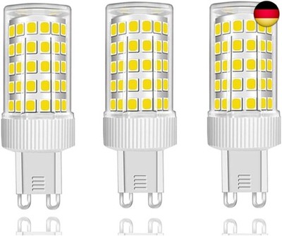 G9 LED-Leuchtmittel, 10 W, Kaltweiß, 6000 K, entspricht 150 W Halogen, 86 LEDs, 