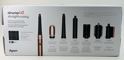 Dyson Airwrap i.d. Straight + Wavy Multi-Styler Amber Silk NEW OPEN BOX