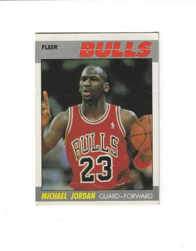 1987 Fleer Michael Jordan #59 Chicago Bulls – FAIR creases