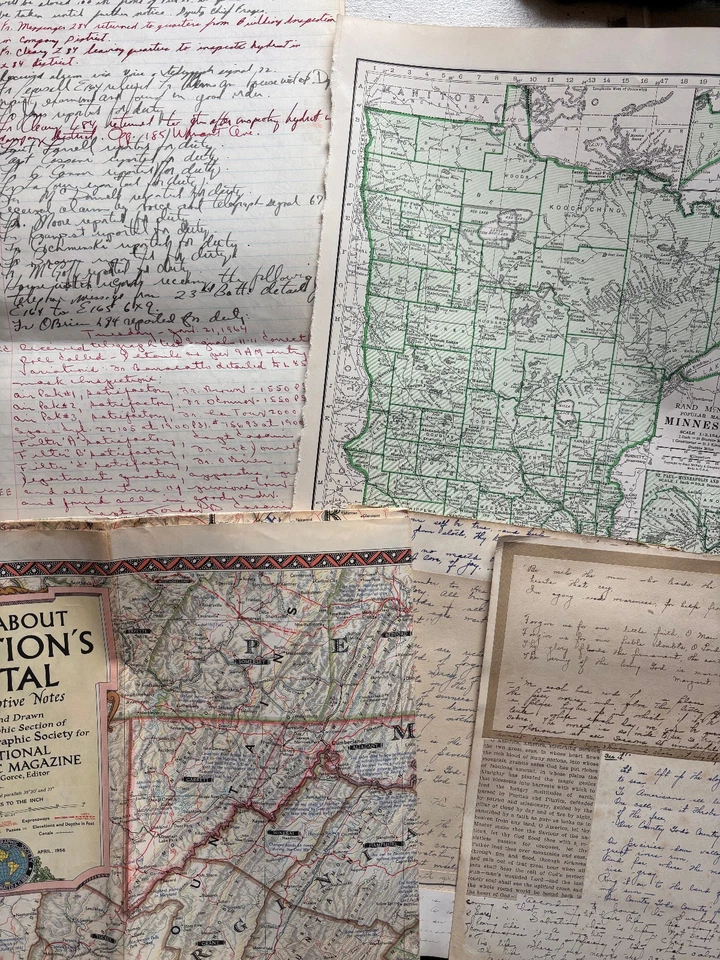 227 Lot of Vintage, Rare Junk Journal Scrapbook Papers 9 languages Ephemera - Image 4 of 4