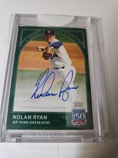 2019 Topps 150 Years of Baseball Autographed Nolan Ryan #468 LE 48/49