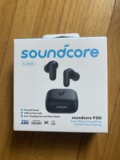 Soundcore P30i by Anker Noise Cancelling Wireless Earbuds - Black - NEW SEALED
