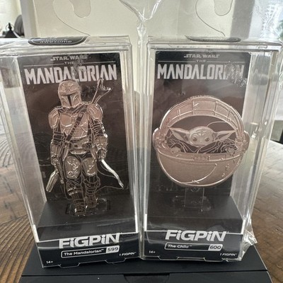 FigPin Star Wars The Mandalorian 599 And The Child 600 In Box