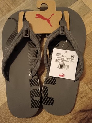Puma Epic Flip V2  Zehentrenner Flipflops Gr. 40,5 castlerock- Puma black