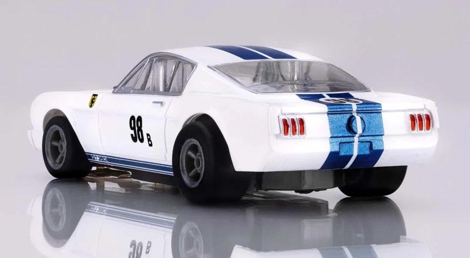 Coche Ranura AFX Mega G+ Ken Miles Shelby GT350R Mustang B Producción #98 HO #22125 Foto 4 de 4