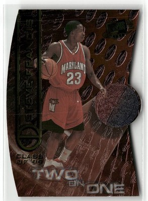 1999 Press Pass Two on One Steve Francis / Vince Carter Die-Cut #TO 2A Carolina