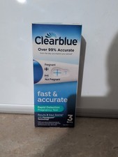 Clearblue Rapid Detection Pregnancy Test, 3 Count Prueba de embarazo Rapid