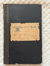 Commonplace Book Early 20th-Century Handwritten manuscript SCARCE!