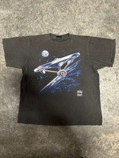 Vintage 1991 Star Trek Spaceship USS Enterprise 25th Anniversary Faded Shirt