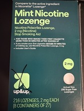 Mint Nicotine Lozenge 2 Mg 216 Count