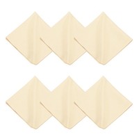 "6-Teiliges 8X8\" Mikrofasertuch FüR Brillen Bildschirme Kameralinsen, Beige"
