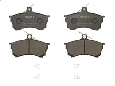 Brake pad set, disc brake DELPHI LP992 for Charisma (DA_) 1.6 1998-2006