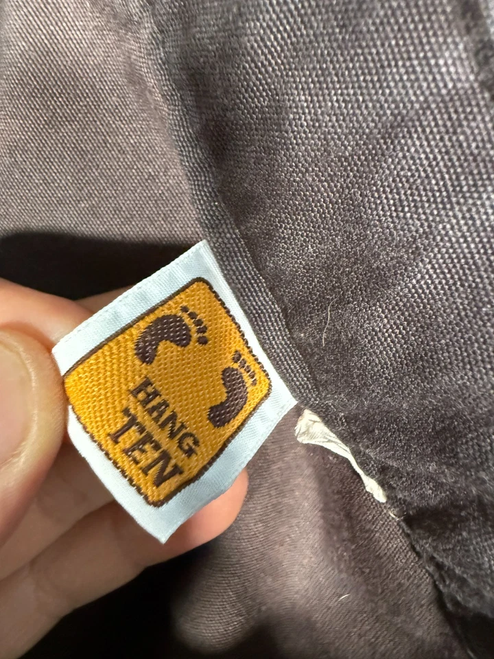 Patín de surf vintage Hang Ten corto adulto 30 gris a rayas Dogtown años 70 80 Foto 3 de 4