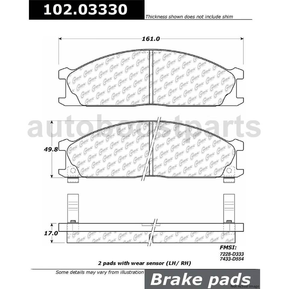 Juego de pastillas de freno de disco delanteras traseras zapata de freno de tambor para Nissan D21 1986-1994 Foto 4 de 4