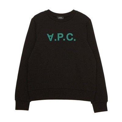 APC COFAX F27644 TZH NOIR VERT Damen Sweatshirt 99869546