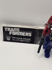 Transformers Fall For Cybertron Deluxe Optimus Prime completo con folleto