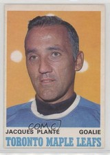 1970-71 O-Pee-Chee Jacques Plante #222 HOF 0sc3